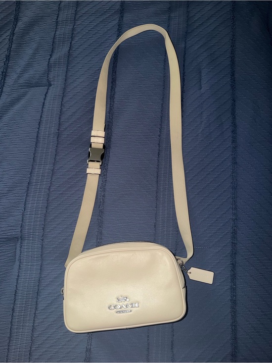 Coach Handbags - Coach Leather Crossbody Bag in Cream